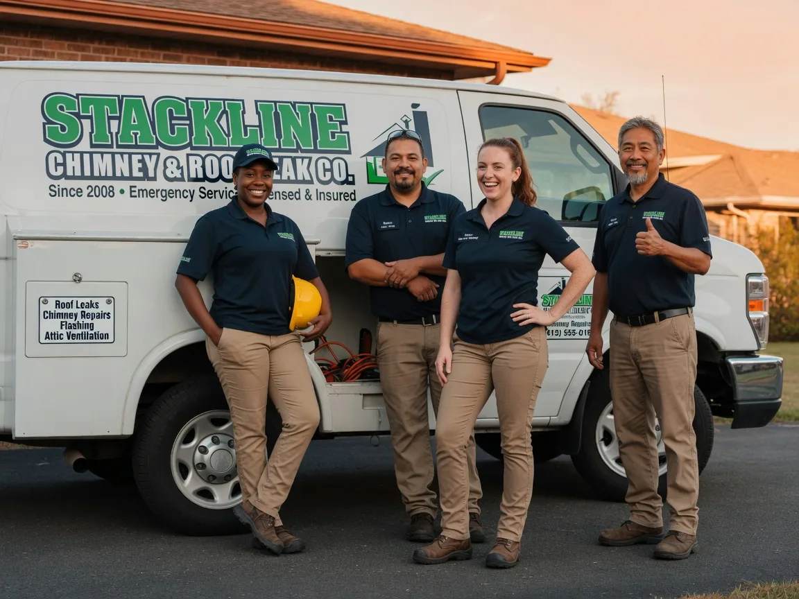 Chimney flashing repair company in Luana, IA